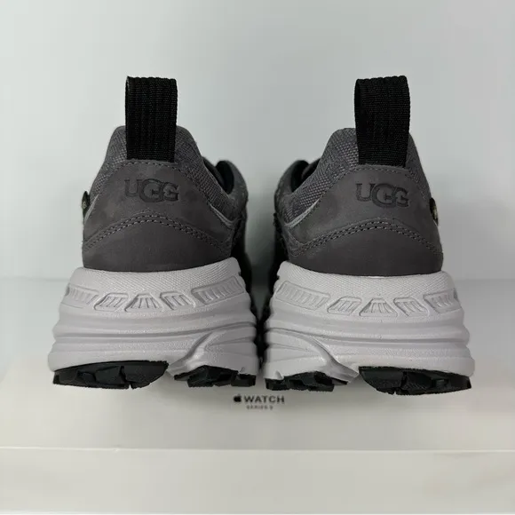 UGG CA805 ZIP GORE TEX MENS SHOES SIZE 9 DARK GREY GRAY WATERPROOF ZIPPER NEW