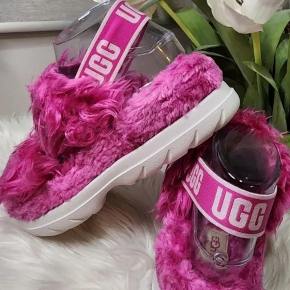 Ugg Fluff Sugar Women Sandal shoes  new