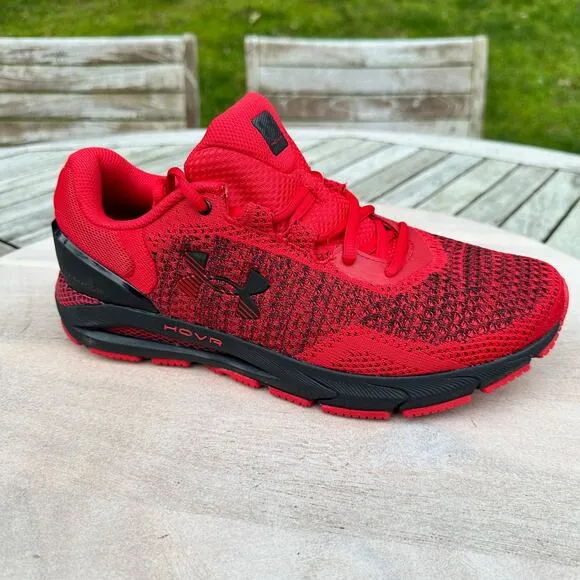 Under Armour HOVR Intake 6 Mens Sneakers Size 10 Red Athletic Shoes New 3026134