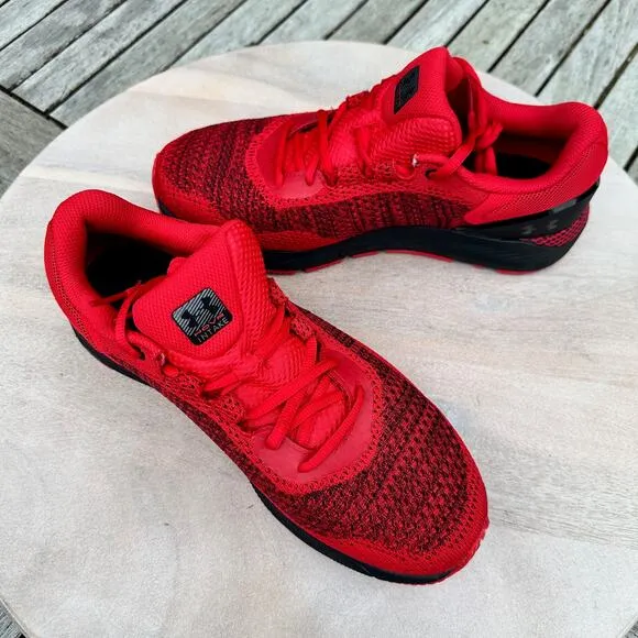 Under Armour HOVR Intake 6 Mens Sneakers Size 10 Red Athletic Shoes New 3026134