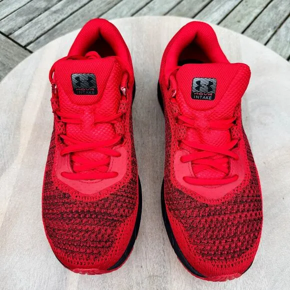 Under Armour HOVR Intake 6 Mens Sneakers Size 10 Red Athletic Shoes New 3026134
