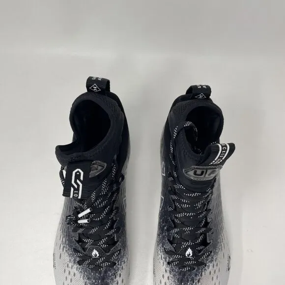 Under Armour Spotlight Lux MC 2.0 Mens 10.5 Black White 3025082