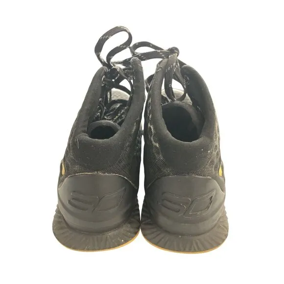 Under Armour Steph Curry championship mens Size 7.5 Black Basketball sneakers