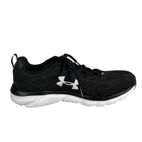 Under Armour UA Charged Assert 9 Running Shoes 3024591-001B Black Womens 9.5