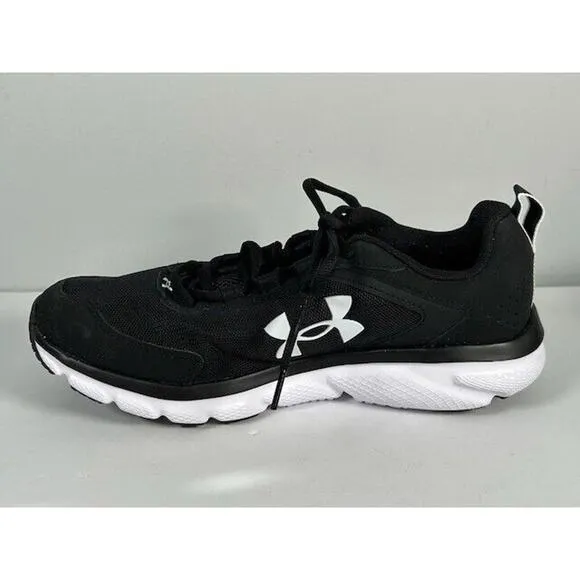 Under Armour UA Charged Assert 9 Running Shoes 3024591-001B Black Womens 9.5