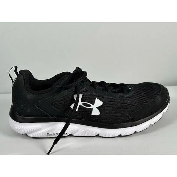 Under Armour UA Charged Assert 9 Running Shoes 3024591-001B Black Womens 9.5