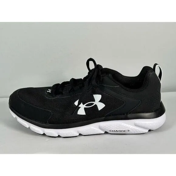 Under Armour UA Charged Assert 9 Running Shoes 3024591-001B Black Womens 9.5