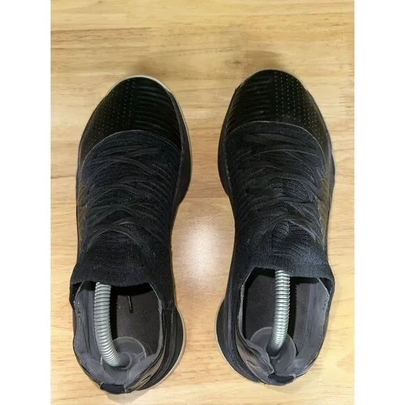 Under Armour Steph Curry 4 Low Basketball Shoes 3000083-004‎ NICE Black Mens 9