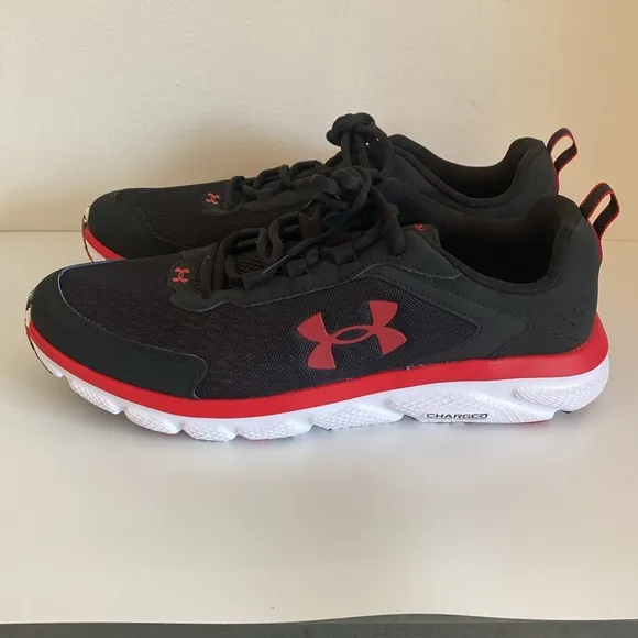 Under Under Armour Charged Assert 9 Marble Running Shoe Sz 12