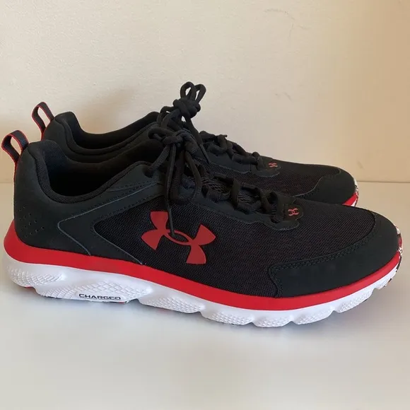 Under Under Armour Charged Assert 9 Marble Running Shoe Sz 12