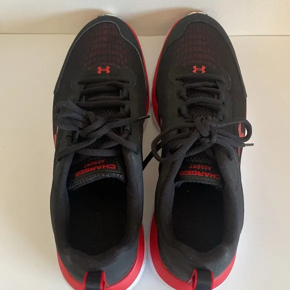 Under Under Armour Charged Assert 9 Marble Running Shoe Sz 12