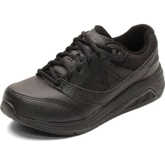 USED New Balance Women's Leather 928v3 ,Black -Size 7 X-Wide