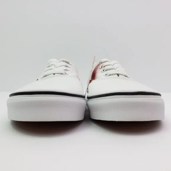 Vans Authentic Animal Sidewall Zebrawht Size 5Y Womens Sz 6.5 Low Sneaker Shoes