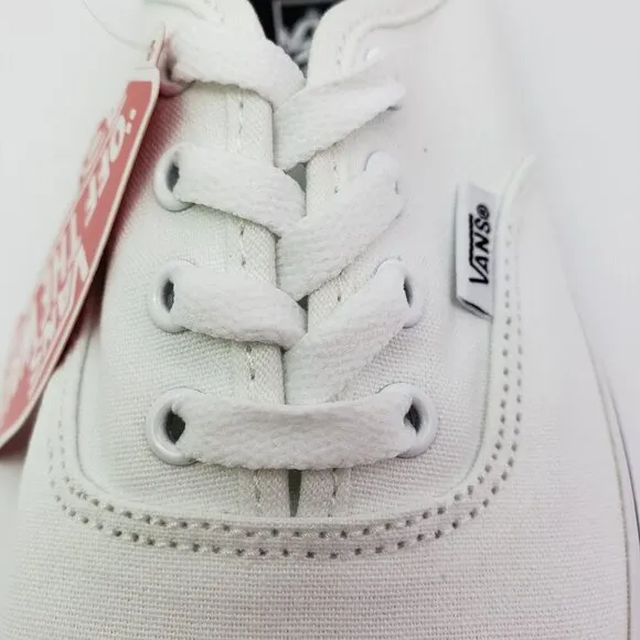 Vans Authentic Animal Sidewall Zebrawht Size 5Y Womens Sz 6.5 Low Sneaker Shoes