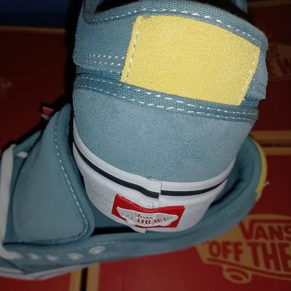 Vans Chukka Low Smoke Blue/Pale Banana Men's 8 VN0A38CGUZ7 NIB