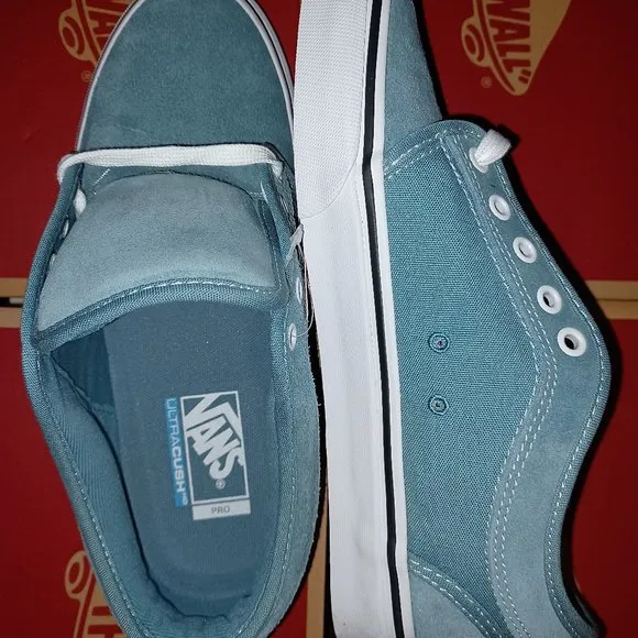 Vans Chukka Low Smoke Blue/Pale Banana Men's 8 VN0A38CGUZ7 NIB