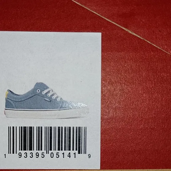 Vans Chukka Low Smoke Blue/Pale Banana Men's 8 VN0A38CGUZ7 NIB