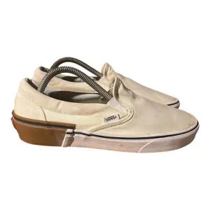 Vans Classic Slip On Gum Block Classic Skate Sneakers Size 8.5 Mens 10 Womens