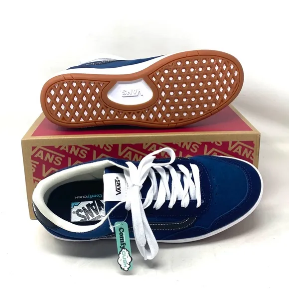VANS Cruze Too CC Toned Navy Shoes Low Suede Casual Women's Sneakers VN0A5KR5LKV