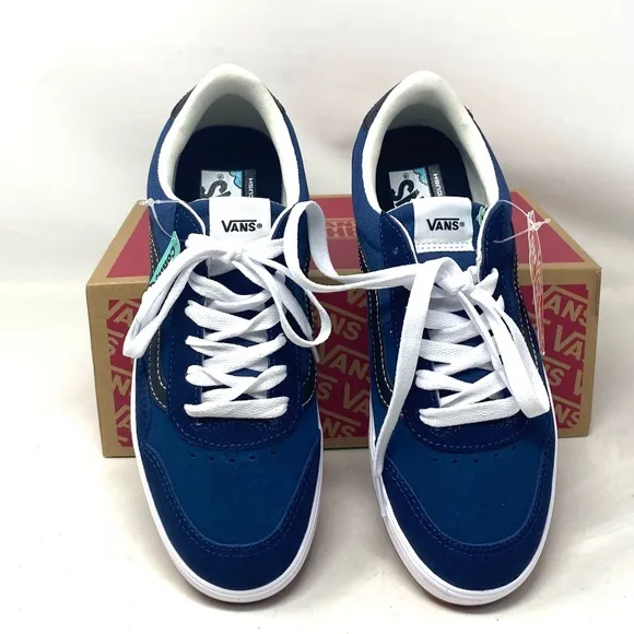 VANS Cruze Too CC Toned Navy Shoes Low Suede Casual Women's Sneakers VN0A5KR5LKV