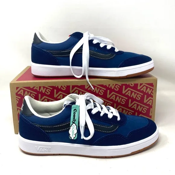 VANS Cruze Too CC Toned Navy Shoes Low Suede Casual Women's Sneakers VN0A5KR5LKV