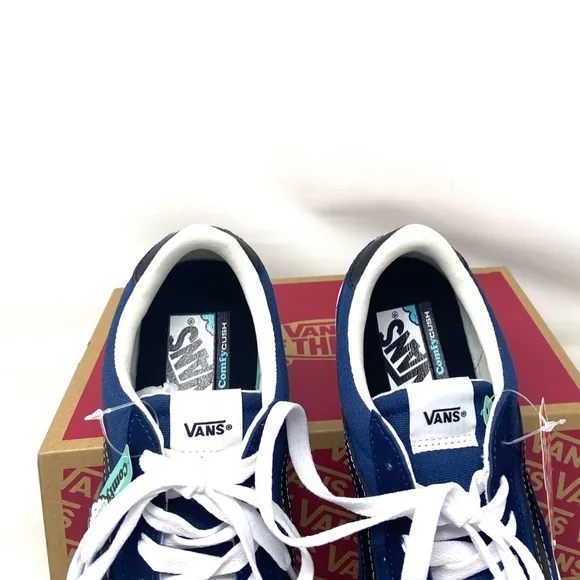 VANS Cruze Too CC Toned Navy Shoes Low Suede Casual Women's Sneakers VN0A5KR5LKV