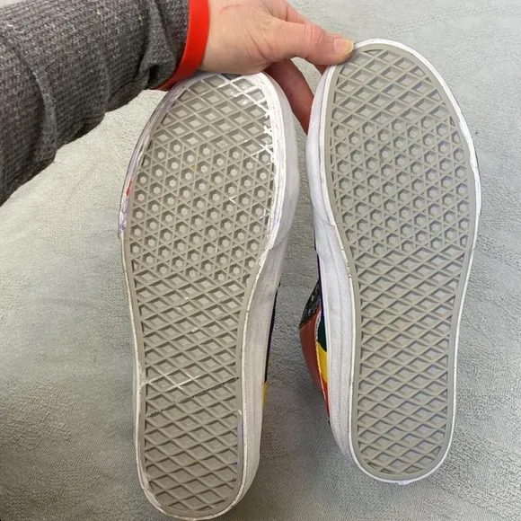 VANS Custom Hand Painted High Top Shoes