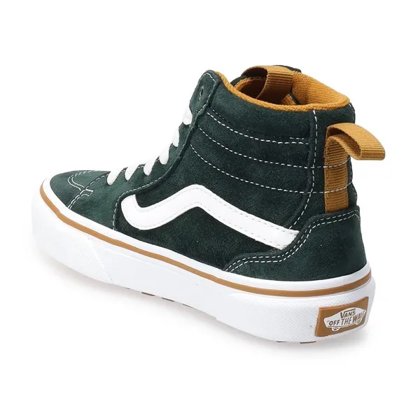 Vans Filmore Hi VansGuard Boys'Suede High-Top Shoes NEW WITHOUT BOX Size 4