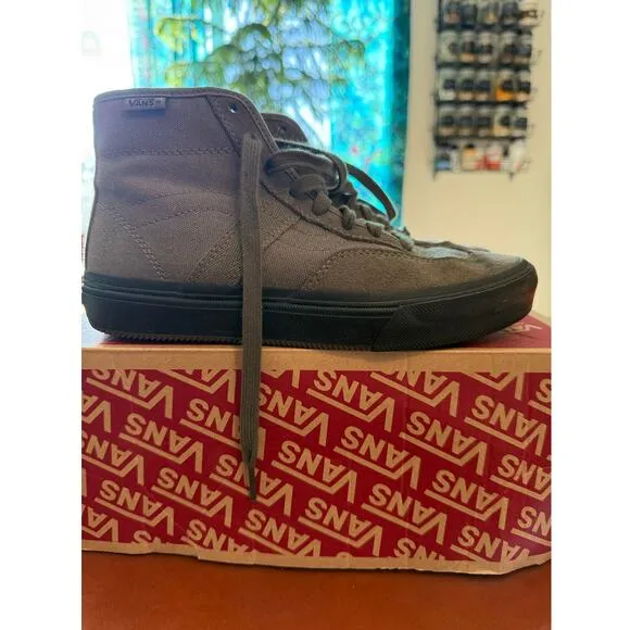VANS High Top Gilbert Crockett Bungee Cord Grey/Black Sole 6M