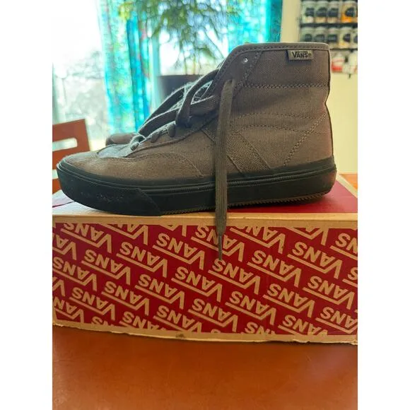 VANS High Top Gilbert Crockett Bungee Cord Grey/Black Sole 6M