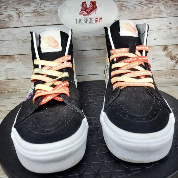 Vans High Top Women's Size 7.5 &quot;Affirm Uplift We are in This Together &quot; Shoes