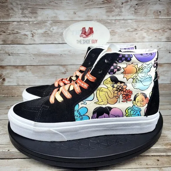 Vans High Top Women's Size 7.5 &quot;Affirm Uplift We are in This Together &quot; Shoes
