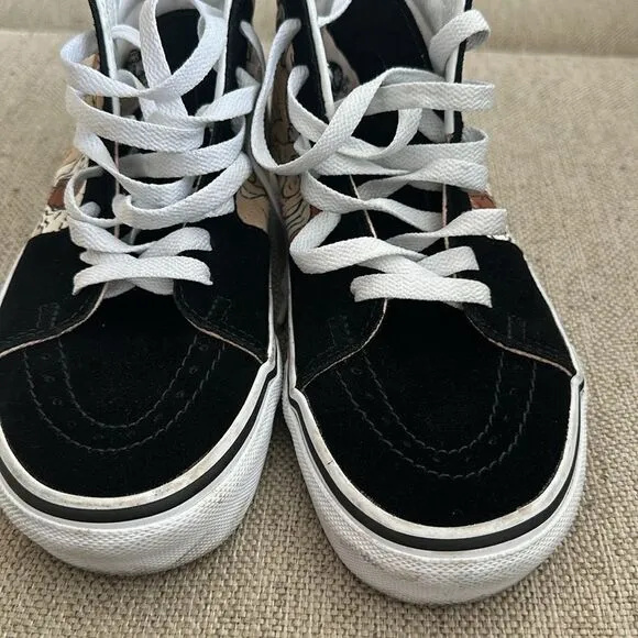 Vans High Top Breast Cancer Awareness Shoes
