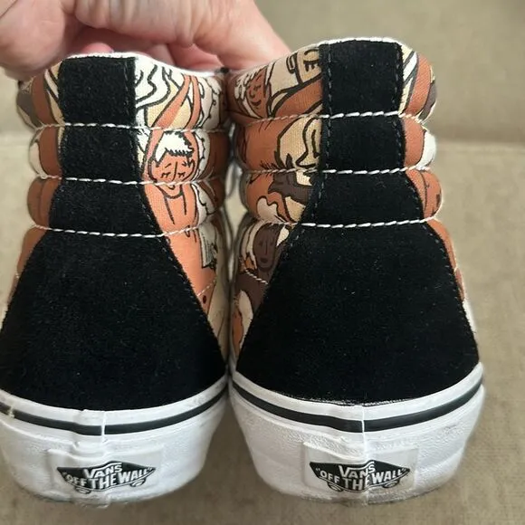 Vans High Top Breast Cancer Awareness Shoes
