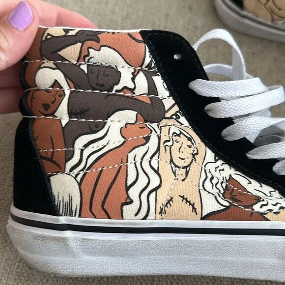 Vans High Top Breast Cancer Awareness Shoes