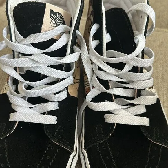 Vans High Top Breast Cancer Awareness Shoes