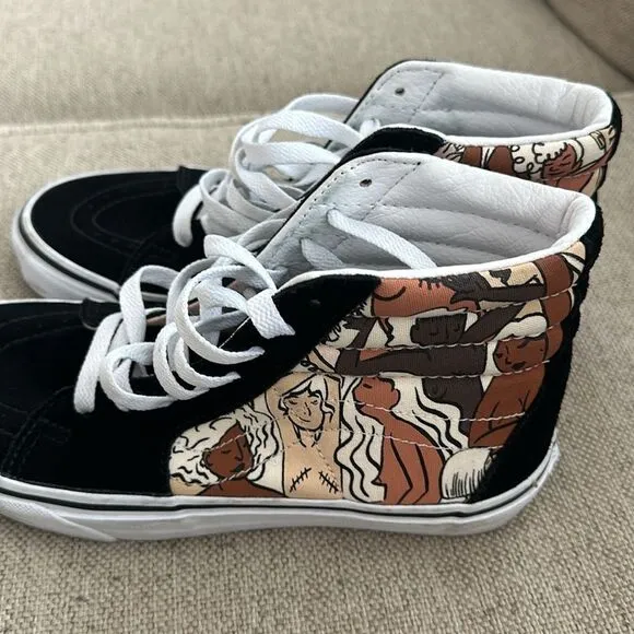Vans High Top Breast Cancer Awareness Shoes