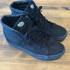 Vans Men's Black High-Top Sneakers size 7 GREAT CONDITION MUST SEE!