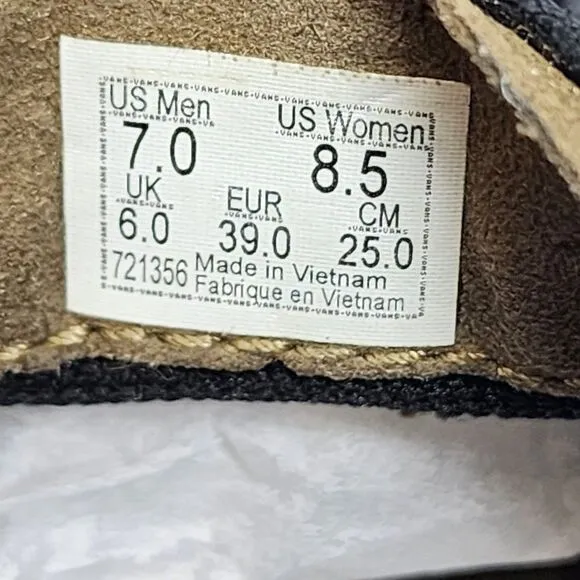 Vans Michael February Ultra Range Black Shoes, Men's 7