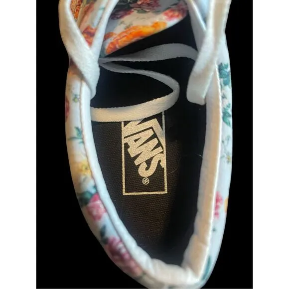 VANS Multicolor Era 'Garden Floral Print Sneaker Shoes Size Mens 5.5 Womens 7