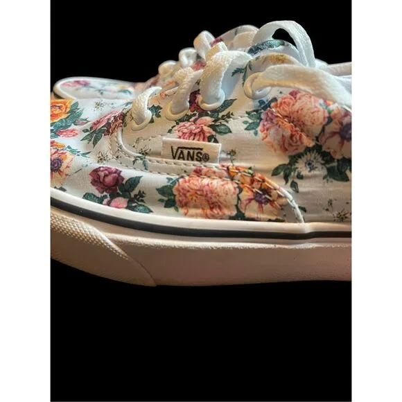 VANS Multicolor Era 'Garden Floral Print Sneaker Shoes Size Mens 5.5 Womens 7