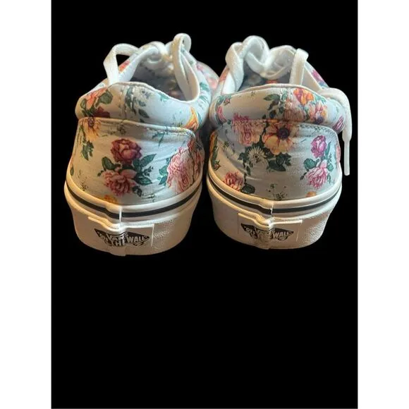 VANS Multicolor Era 'Garden Floral Print Sneaker Shoes Size Mens 5.5 Womens 7