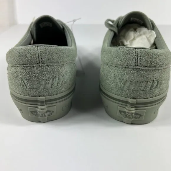 VANS Neighborhood Era 95 DX Shoe Men's Green Seagrass Suede Low Top Sneakers