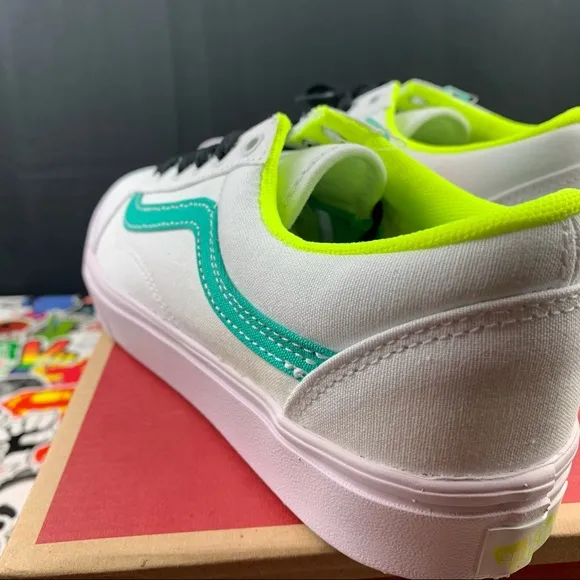 Vans Old Skool Comfy Cush Fluorescent Women's Various Sizes