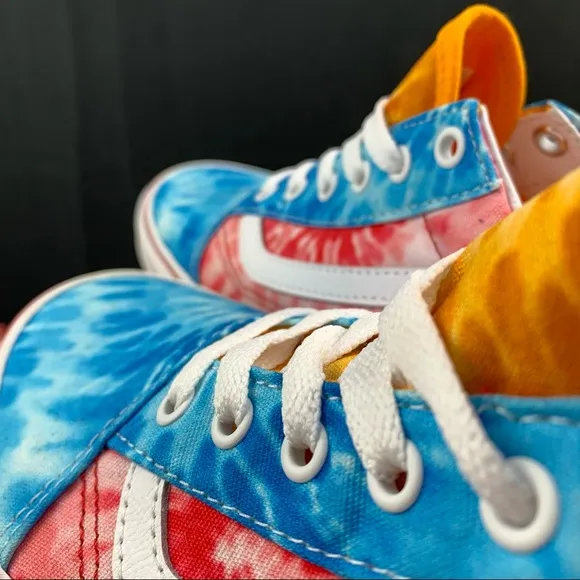 Vans Old Skool Multicolor Tie-Dye Womens Various Sizes