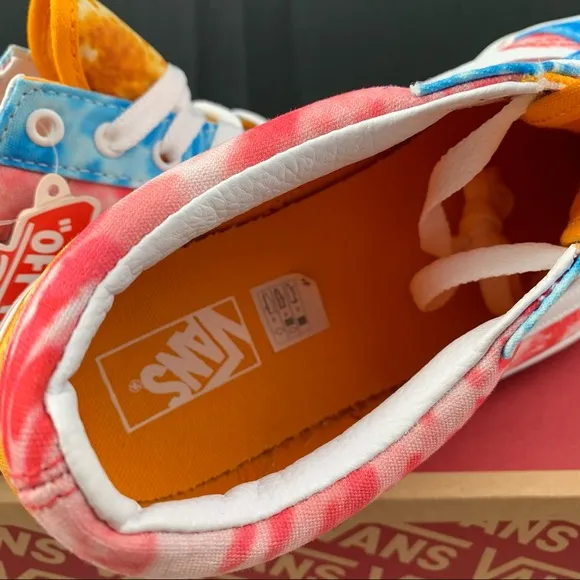 Vans Old Skool Multicolor Tie-Dye Womens Various Sizes