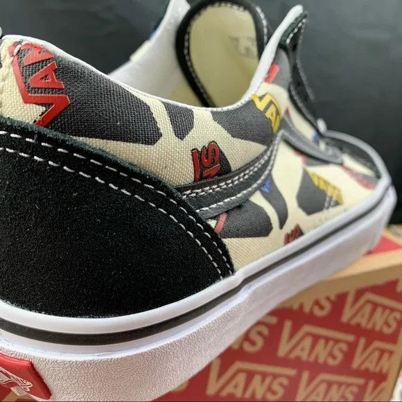 Vans Old Skool Pop Logo Size 6.5 Womens