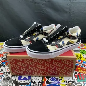 Vans Old Skool Pop Logo Size 6.5 Womens
