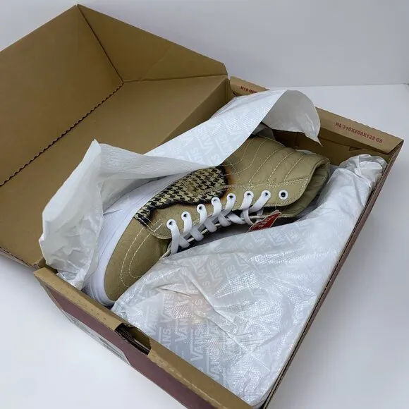 VANS Sk8-Hi Bolt Big Reveal Taos Taupe High Top Lace Up Men’s/Women’s Shoes New