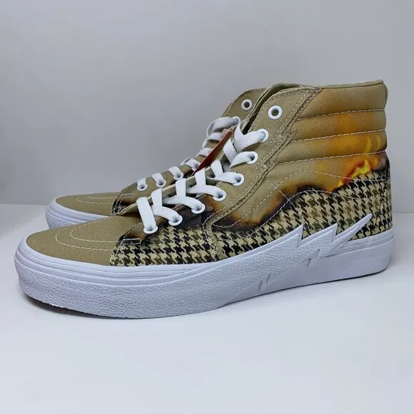 VANS Sk8-Hi Bolt Big Reveal Taos Taupe High Top Lace Up Men’s/Women’s Shoes New